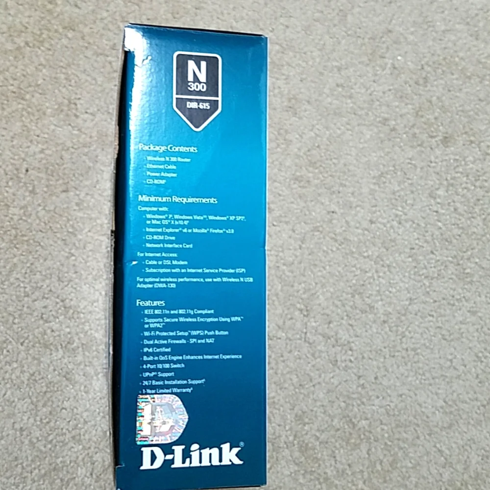 D-Link Wireless N300 Router - Picture 3 of 3